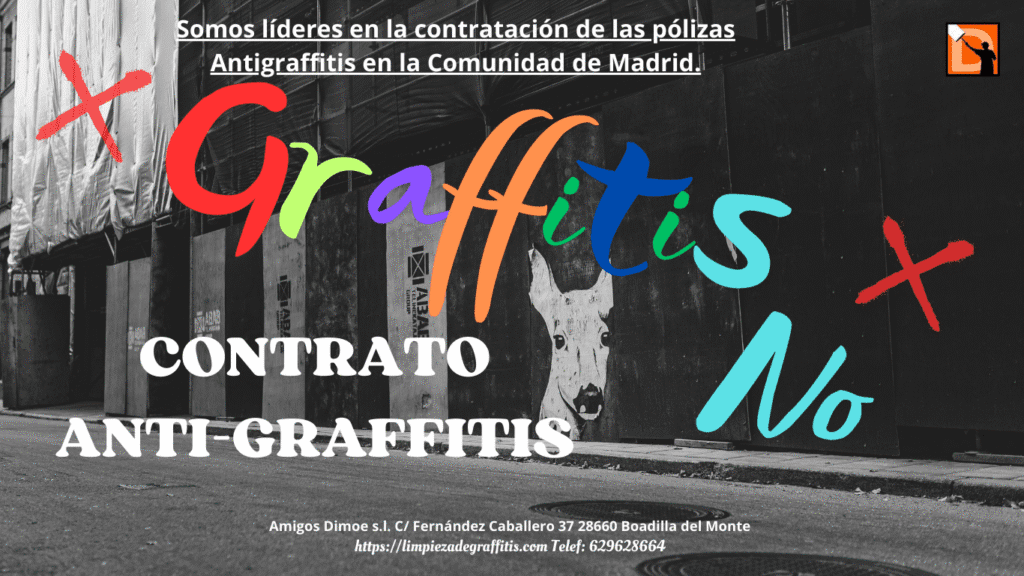 Mantenimiento de Fachadas y libres de Graffitis.