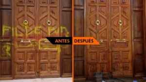 Fachada Puerta Madera